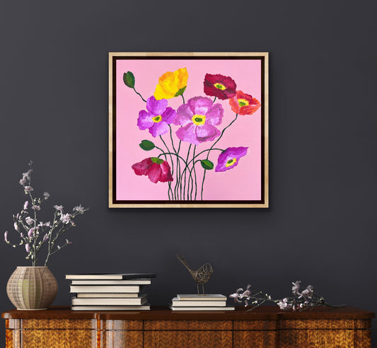 Blushing Poppies