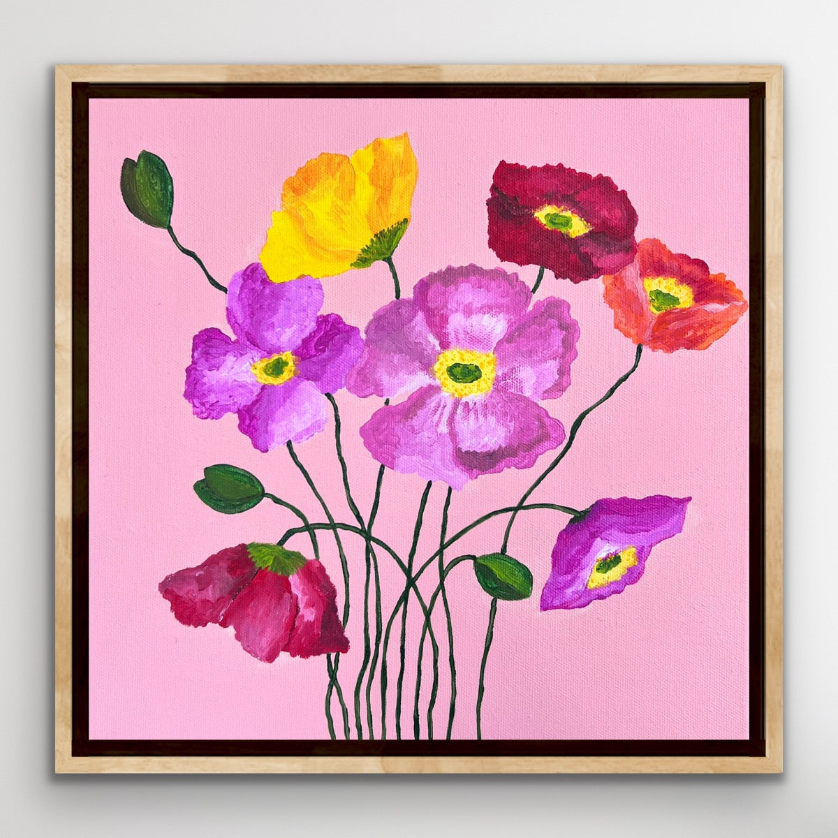 Blushing Poppies