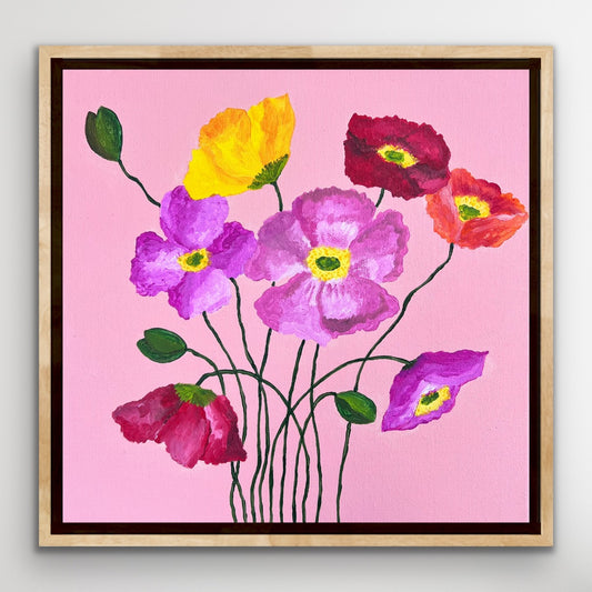 Blushing Poppies
