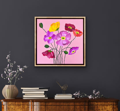 Blushing Poppies